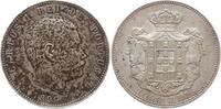 1000 Reis 1899 Portugal, Königreich Carlos I., 1889 - 1908 Sehr schön - vorzüglich, fleckige Patina an Vs.