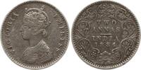 Indien 2 Annas Victoria, 1837 - 1901, ohne Mzz. -