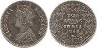 Indien 2 Annas Victoria, 1837 - 1901, Calcutta -