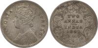 Indien 2 Annas Victoria, 1837 - 1901, Calcutta -