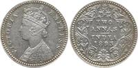 Indien 2 Annas Victoria, 1837 - 1901, Calcutta -
