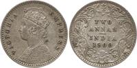 Indien 2 Annas Victoria, 1837 - 1901, Calcutta -
