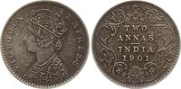 Indien 2 Annas Victoria, 1837 - 1901, Bombay -