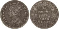 Indien 1/4 Rupie Victoria, 1837 - 1901, Calcutta -
