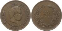 Portugal, Königreich 20 Reis Carlos I., 1889 - 1908 -