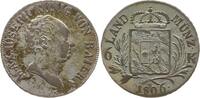Bayern, Königreich 6 Kreuzer Maximilian I. Joseph, 1806 - 1825, 1. Königswappen, Laubrand -