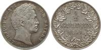 Bayern, Königreich 1/2 Gulden Ludwig I., 1825 - 1848 -