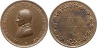 Frankreich, 2. Republik Bronzemedaille v. Houzelot, a.d. Deligierten Depart. Seine, Félicité de Lamennais, 1782 - 1854 -