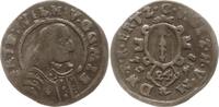 Brandenburg-Preußen 1/24 Taler (Groschen) Friedrich Wilhelm, 1640 - 1688, Halberstadt, Binnenstrichelkr., v. Schr. 1332 -