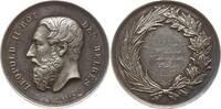 Belgien, Königreich Silbermedaille Leopold, 1865 - 1909, v. Wiener, Preis der Academie de Musique, 1. Prix -