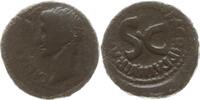 Römische Kaiserzeit As Augustus, 27 v. Chr. - 14 n. Chr., Rom, Münzmeister Lurius Agrippa, Kopf n.l. -