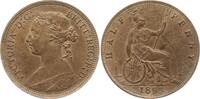 Großbritannien 1/2 Penny Victoria, 1837 - 1901 -
