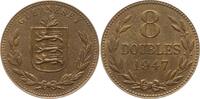 Großbritannien - Guernsey 8 Doubles George VI., 1936 - 1952 -