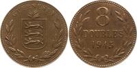 Großbritannien - Guernsey 8 Doubles George VI., 1936 - 1952 -