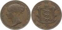 Großbritannien - Jersey 1/26 Shilling Victoria, 1837 - 1901 -