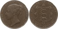 Großbritannien - Jersey 1/13 Shilling Victoria, 1837 - 1901 -