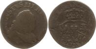 Deutschland Kupfergroschen (3 Schillinge, Grosz) August III., 1733 - 1763, (Friedrich August II. von Sachsen), AUGUSTUS, 3 -