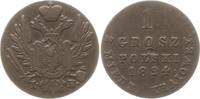 Polen unter Russland 1 Groschen (Grosz) Alexander I., 1815 - 1825, Warschau -