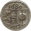 Salzburg, Erzbistum Einseitiger Pfennig Max Gandolph von Küenburg, 1668 - 1687 -