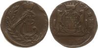 Russland 1 Kopeke Katharina II., 1762 - 1796, Suzun, Prägung für Sibirien -