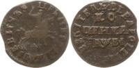 Russland 1 Kopeke Peter I., 1689 - 1725, Moskau, Kadashevsky Münzhof, prancing horse -