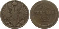 Russland 2 Kopeken Nikolaus I., 1825 - 1855, Warschau -