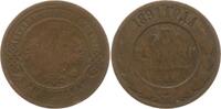 Russland 3 Kopeken Alexander III., 1881 - 1894, St. Petersburg -