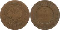 Russland, Kaiserreich 3 Kopeken Alexander II., 1855 - 1881, St. Petersburg -