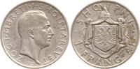 Albanien 1 Frang Ar 1937 Zogu I., 1928 - 1939 Fast vorzüglich