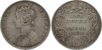 Indien 1 Rupie Victoria, 1837 - 1901, Bombay -