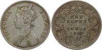Indien 1 Rupie Victoria, 1837 - 1901, Bombay -