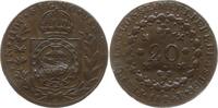 Brasilien 20 Reis Pedro I., 1823 - 1831, Rio de Janeiro -