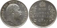 Indien 2 Annas Edward VII., 1901 - 1910 -