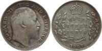 Indien 1/2 Rupie Edward VII., 1901 - 1910, Bombay -
