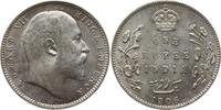 Indien 1 Rupie Edward VII., 1901 - 1910, Bombay -