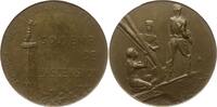 Frankreich, 3. Republik, Paris Bronzemedaille v. A. Charpentier, Eiffelturm, Weltausstellung 1889, Souvenir de l'Ascension -
