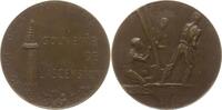 Frankreich, 3. Republik, Paris Bronzemedaille v. A. Charpentier, Eiffelturm, Weltausstellung 1889, Souvenir de l'Ascension -