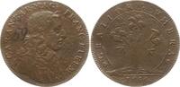 Frankreich, Königreich, Stadt Reims Bronze - Jeton Ludwig XIV., 1643 - 1715, auf Kardinal Antoine Barberini, Erzbischof von Reims -
