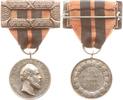 Württemberg, Freistaat Verdienstmedaille mit Band und Spange König Karl Jubiläumsstiftung, für langjährige treue Dienste, verl. 1921 - 1934 -