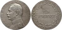 Baden, Großherzogtum Silbermedaille Friedrich II., 1907 - 1918, Für Verdienst -