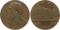Frankreich, 3. Republik, Paris Bronzemedaille v. Tasset, 25 Jahre Warenhaus Au Printems, Grüner Jules Jaluzot -