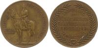 Bayern, Königreich Bronzemedaille Luitpold, Prinzregent, 1886-1912, auf seinen 80. Geburtstag, Reiterdenkmal -