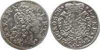 Bayern, Kurfürstentum 3 Kreuzer (Groschen) Maximilian II. Emanuel, 1679 - 1726 -
