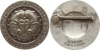 Deutsches Reich Versilberte Bronzeplakette von W. Redo, Saarlouis, Deutscher Luthertag 10. November 1933 -