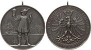 Dortmund, Stadt Tragbare Silbermedaille a.d. 17. Westfälische Bundesschiessen, Dortmund 11. - 14. Juni 1898 -