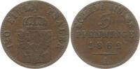 Preußen, Königreich 3 Pfennig Wilhelm I., 1861 - 1888 -