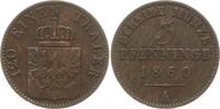 Preußen, Königreich 3 Pfennig Friedrich Wilhelm IV., 1840 - 1861 -