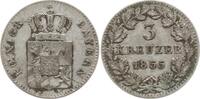 Bayern, Königreich 3 Kreuzer Maximilian II., 1848 - 1864 -