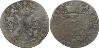 Spanische Niederlande, Brabant 1/4 Patagon Albert und Isabella, 1598 - 1621, Antwerpen -