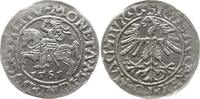 Königreich Polen, Litauen 1/2 Groschen Sigismund August, 1547 - 1572, Vilnius -